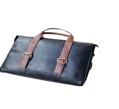 Black Pu Leather Bag