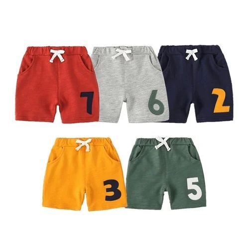 Boys Cotton Shorts - Premium Optimum Quality, Lightweight Feel & Smooth Finish, Breathable Fabric, Moisture-Wicking, Non-Transparent, Wrinkle Resistant