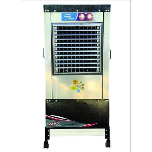 Desert Tower Air Cooler - Hybrid Pads, 85L Tank Capacity, 20ft Coverage | Multicolor, Metal Material, Ideal for Home, Hotel, Factory, Industry