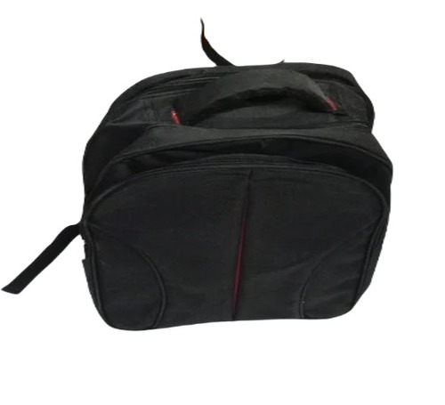 Durable School Bag - Polyester Material Black Color Zipper Closure | Fancy Backpack Moisture Proof Design