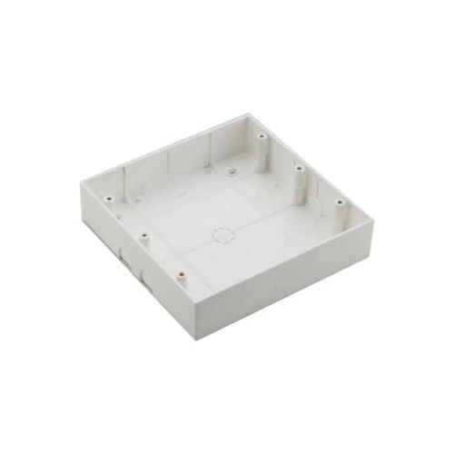 Electrical Plastic Surface Box - Color: White