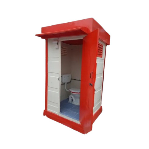 Frp Portable Toilet - Eco-Friendly Prefab Cabinet, Easily Assembled, Customized, Plain Pattern, Multicolor
