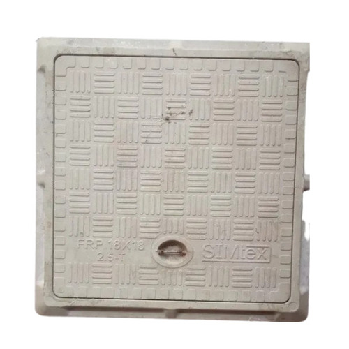Frp Square Manhole Cover, 15x15 Inch