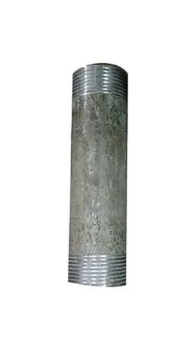 Galvanized Iron Pipe Nipple - Durable High Strength Corrosion Resistant | Round Grey Iron Nipple