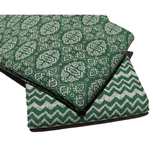 Printed Cotton Fabric - 100% Cotton, 44-45 Inch Width | Summer Suitable, Abstract Design, Handwashable