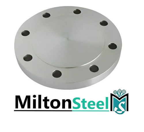 Inconel 825 Blind Flanges - Stainless Steel Round Shape Silver Color | Rust Free Durable Corrosion Resistant High Strength
