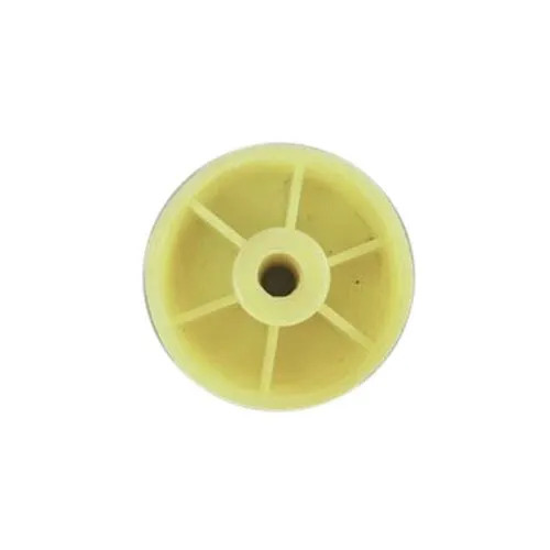 Nylon Conveyor Roller Bearing - Nylon Material, 36 mm Roller Diameter, 8 mm Bore Diameter, Working Temp -60~350Â°C, Tolerance 0.05 mm | Yellow Color, Industrial Usage