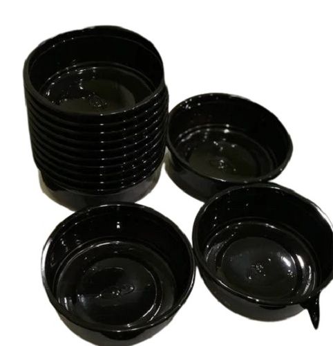 PP Black Plastic Food Containers