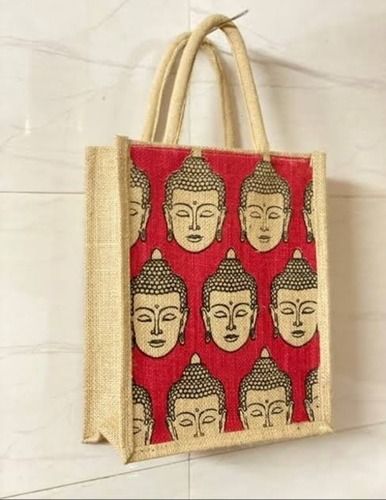 Printed Jute Bags - Color: Default