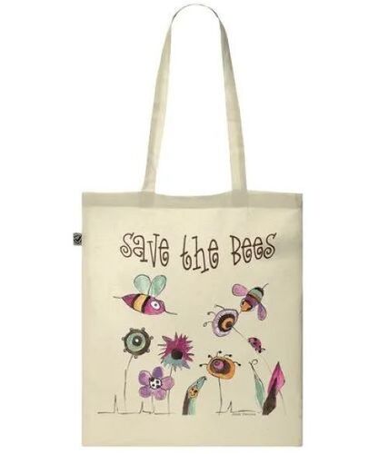 Printed Premium Cotton Shopping Bag