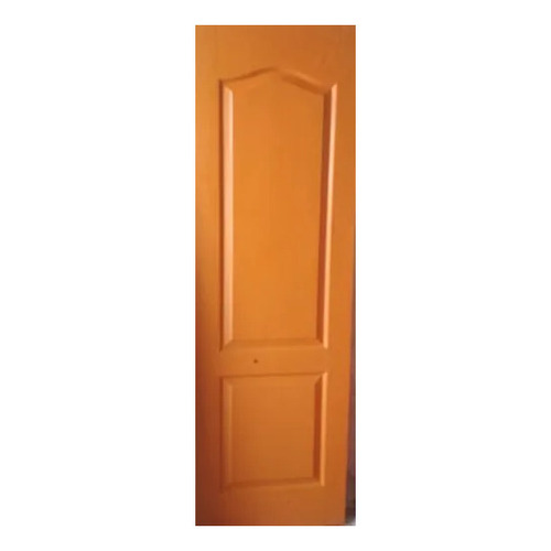 FRP Hinged Door - 6-8 Feet High x 2-3 Feet Wide, Polished Brown and Orange Finish | Versatile for Commercial, Office, and Residential Use