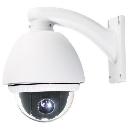 Security Dome Camera - 100m Range, 2MP IP Technology | Premium Quality, Optimum Resolution 1920x1080, Mild Steel, White Color, Ideal for Office and Industry Use