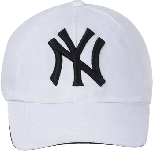 White Embroidery Baseball Cap