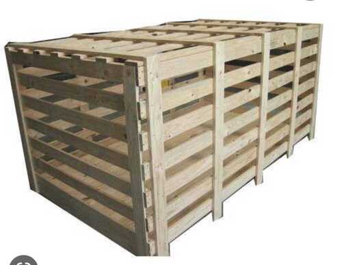 Wooden Storage Crate - Material: Pine Wood