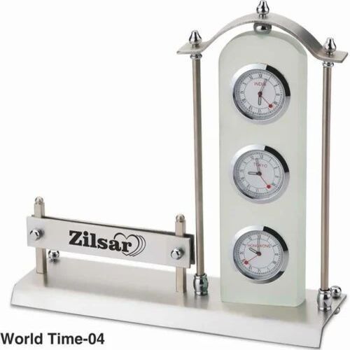 World Time Desk Clock