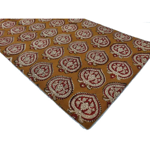 Bagru Hand Block Printed Running Cotton Dress Material - 100% Cotton 10 Meter Length Multicolor 44 Inch Width | Hand Wash Soft & Comfortable Ethnic Wear Suitable