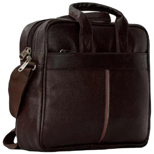 Brown Office Leather Bag