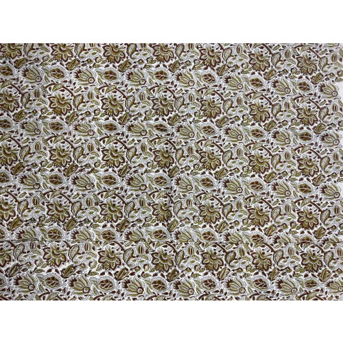Cotton Printed Fabric - 100% Cotton, 44 Inches Wide, Multicolor | Vibrant, Long-Lasting Designs, Hand Washable, Ideal for All-Season Wear, Easy to Drape and Maintain
