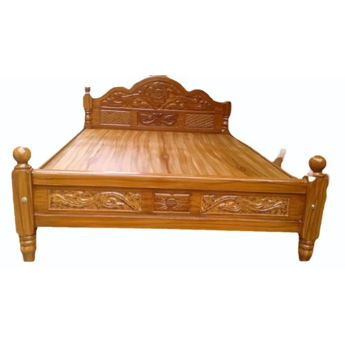 Elegant Look King Size Wooden Cot