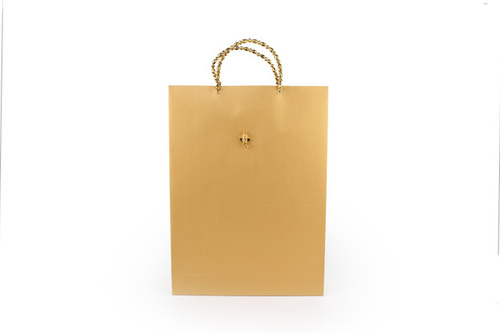 Fancy Paper Bags - Coated Paper, Moisture Proof, Recyclable | Eco-Friendly, Custom Designs, 2 Kilogram Max Load, Plain Style