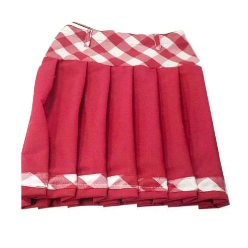 Girls Pleated Uniform Skirt