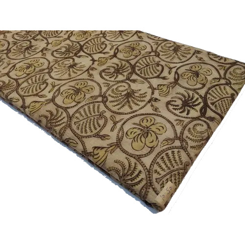 Hand Block Ajrakh Printed Fabric - 44-45 Inch Width, Multicolor Cotton Blend | Soft, Breathable, Eco-friendly Dyeing, Perfect For Ethnic Outfits