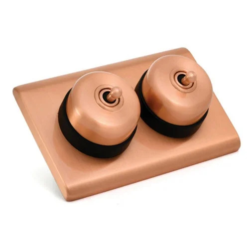 Heritage Series Rose Gold Antique Electrical Switch