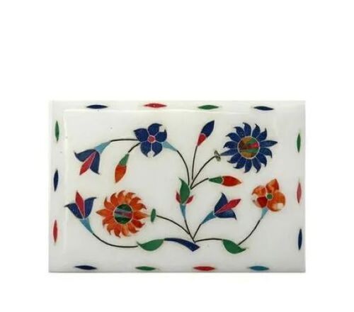 Marble Inlay Jewelry Box