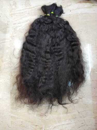 Natural Curly Human Hair Extension - Application: Travel