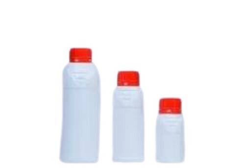Plain HDPE Wide Mouth Lockable Bottle - Plastic, Various Sizes, White | Leak Resistant, Crack Resistant, Pocket Friendly