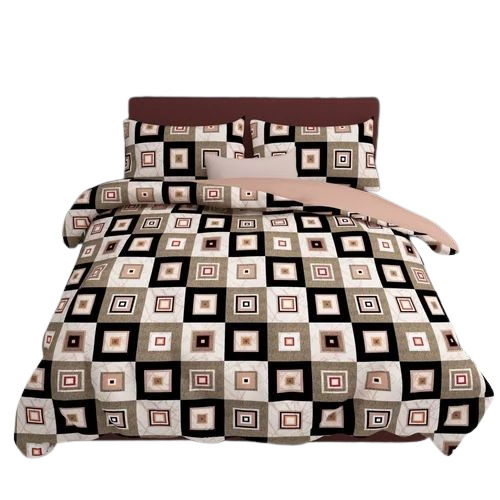 Polycotton Bed Sheets - Premium Quality, Queen Size Floral Print, Multi-Colored Design
