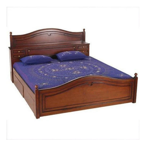 Queen Size Wood Cot Bed