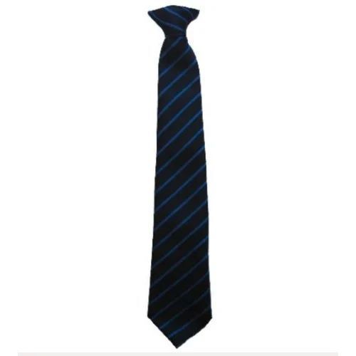 School Woven Silk Striped Tie