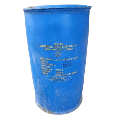 Sorbitol Liquid - 70% Purity, 300 kg Drum, Analytical Grade, Reagent Grade, Bio-Tech Grade, Technical Grade, 1.49 g/cm3 Density, 182.17 g/mol Average Molar Mass