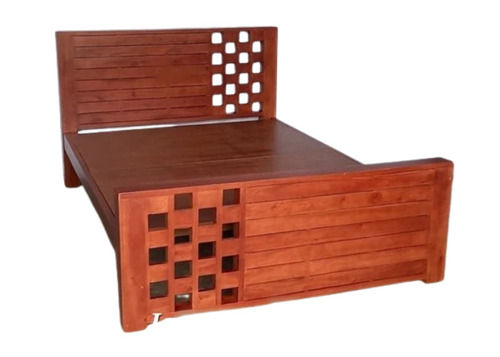 Sturdy Design Queen Size Wood Cot