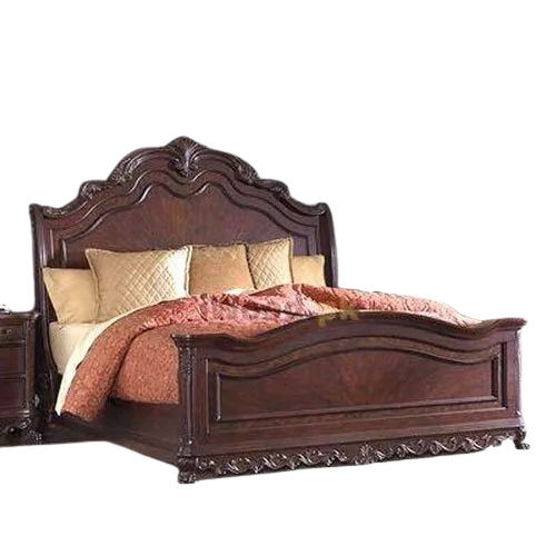 Teak Wooden Double Bed