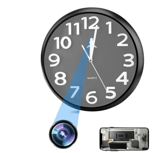 Wall Clock Spy Camera