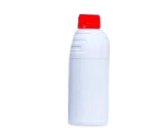 Wide Mouth Cap Bottle - Plastic, Various Sizes | White Color, Lightweight, Crack-Resistant Material, Round Shape