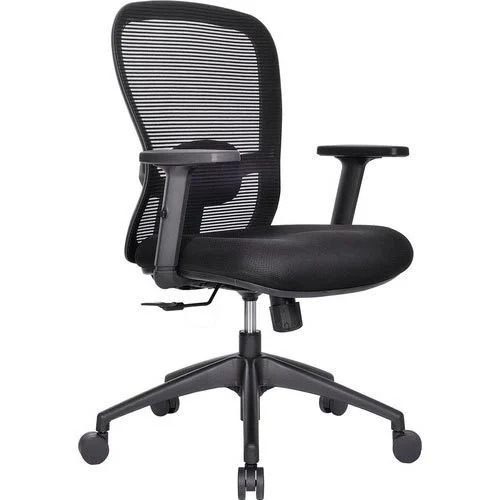 Adjustable Black Mesh Office Chair