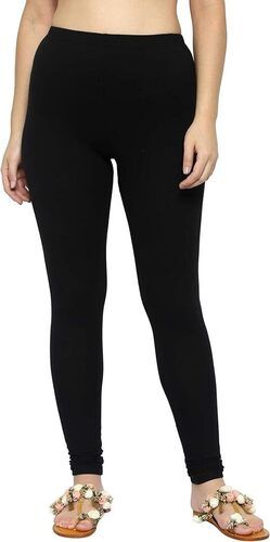 Cotton Leggings - Color: Black