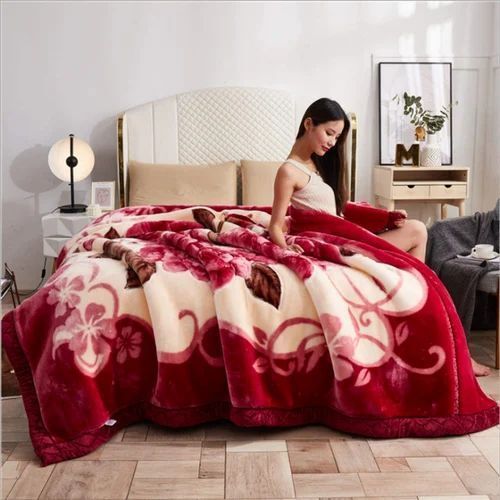 Double Bed Mink Blanket - Age Group: Adults