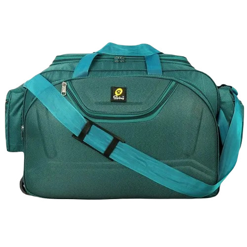 Durable Duffle Trolley Bag - Polyester, 36 x 54 x 23cm , Easy to Carry, Good Quality, Available in Various Colors for Travel