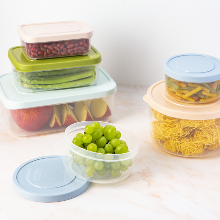 Hokkaido rectangular food storage container box 1000ml
