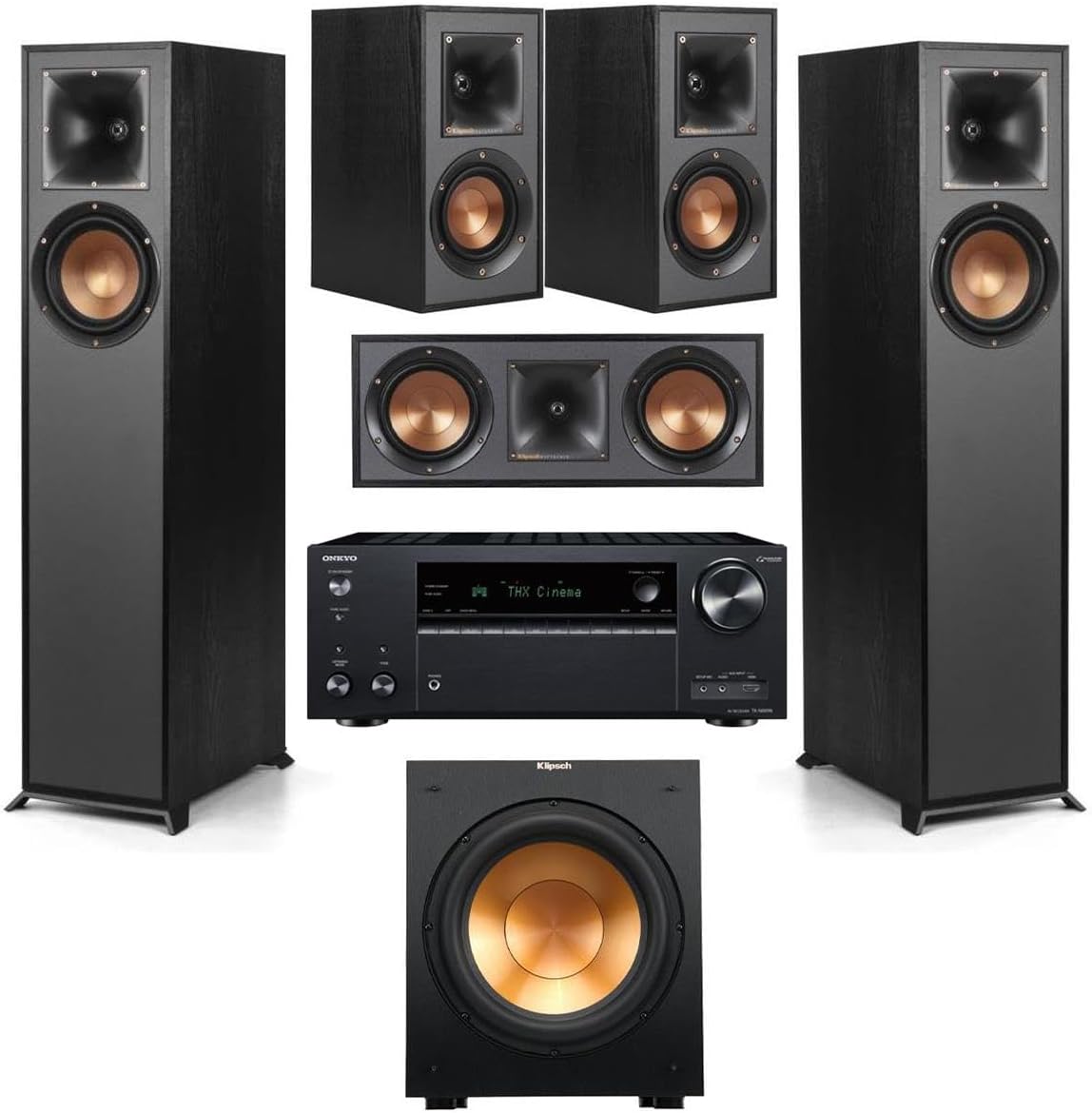 Home Theater System - Color: Black