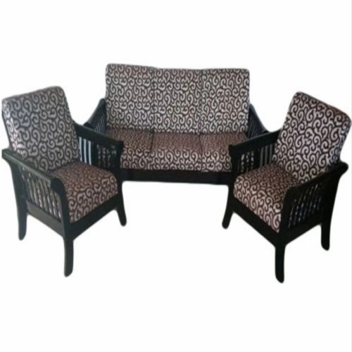 Parson Wooden Sofa Set - Premium Quality Wood, Customized Size, Brown Color | Eco-Friendly Design, Optimum Comfort, Attractive Appearance