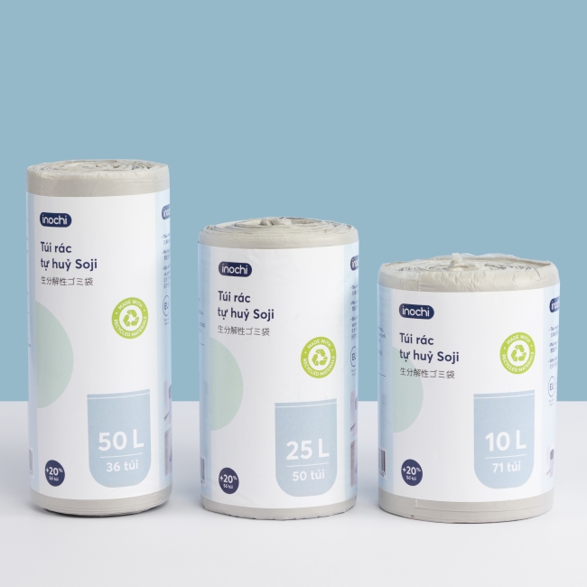 Soji biodegradable garbage bags