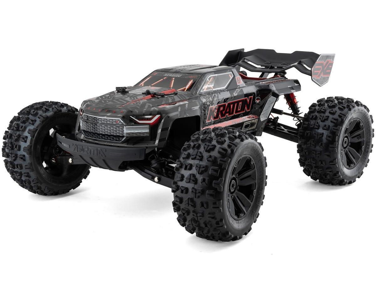 Arrma Kraton 6S 1 8 Scale Speed Monster Truck Racing Game - Color: Black