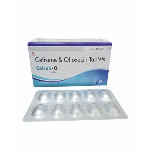 CEFRUB-O Cefixime 200mg and Ofloxacin 200mg Tablets