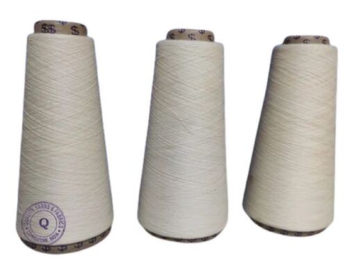 Cotton Cream Combed Yarn - 100% Cotton, Yarn Count 20, Cream Color | High Durability, Soft Texture, Breathable, Eco-Friendly, Anti-Piling
