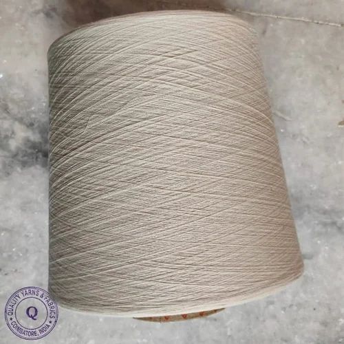 Cream Color Cotton Yarn - Yarn Count 50 | Premium Quality, High Durability, Eco-Friendly, Absorbent Material, Soft Texture, Breathable Fabric